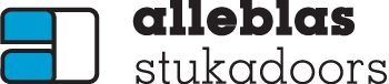 Alleblas stukadoors logo