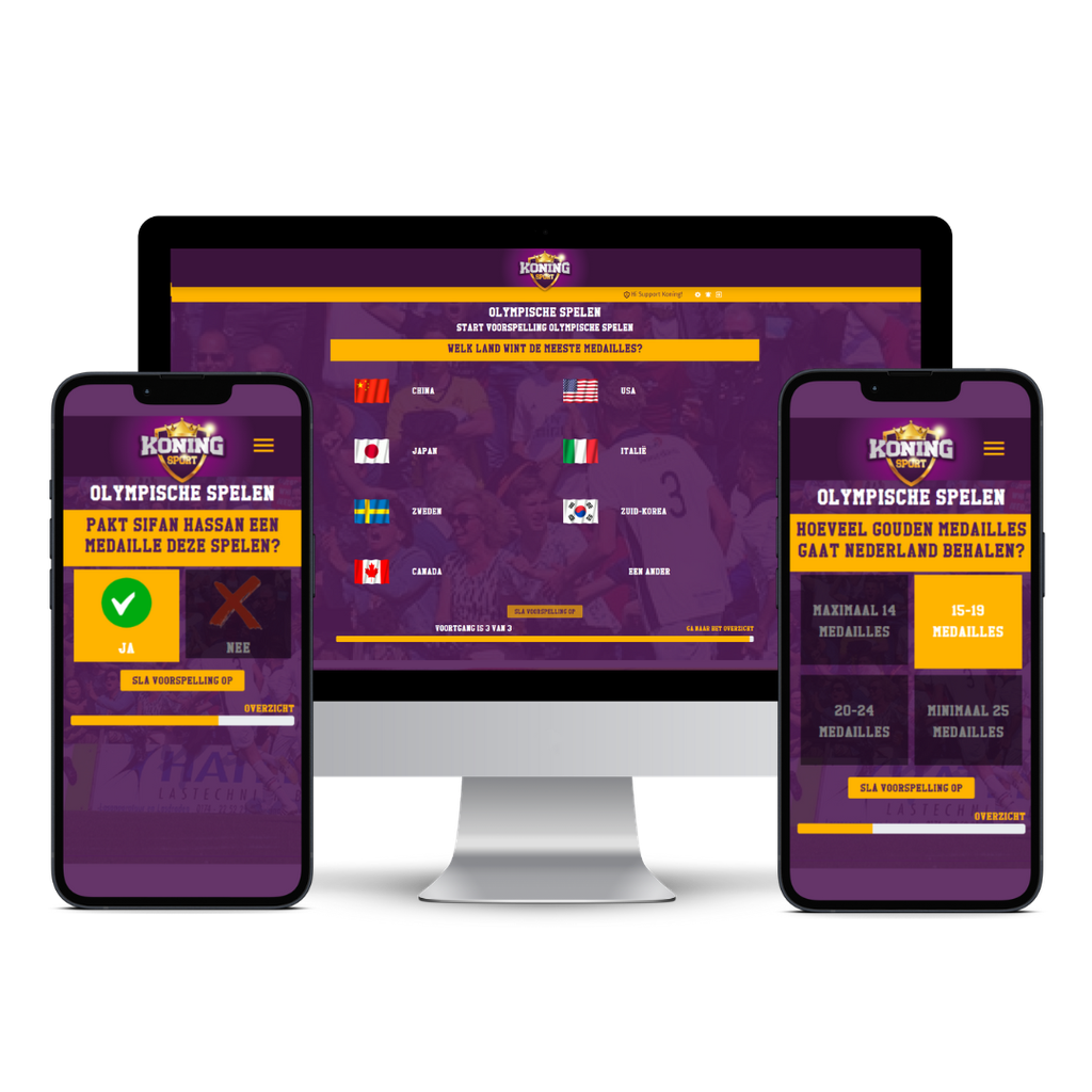 Eredivisie Poule - Koning Pakket (10 deelnemers)